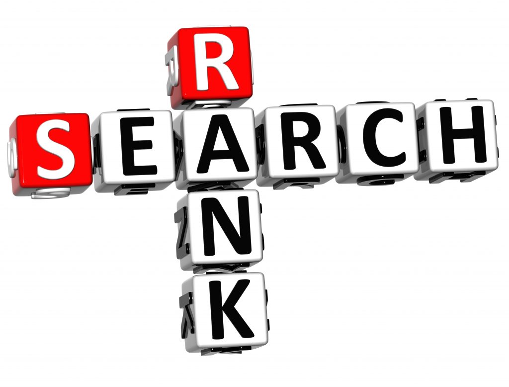12570468 - 3d search rank crossword cube words on white background