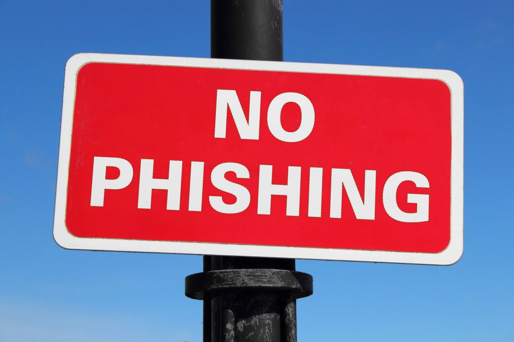 14785220 - no phishing sign  internet and it security related