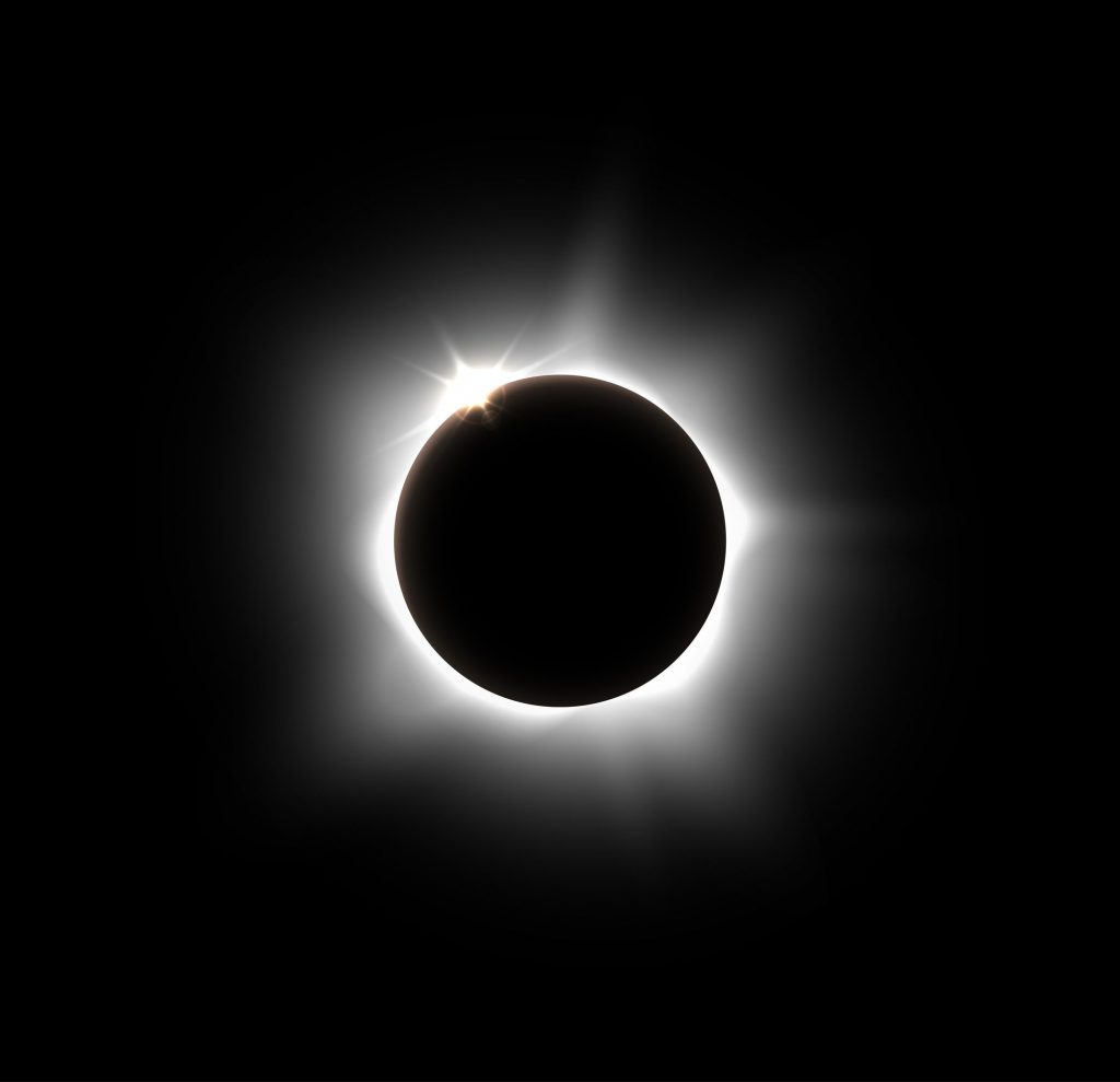 18974954 - solar eclipse, vector  eps 10