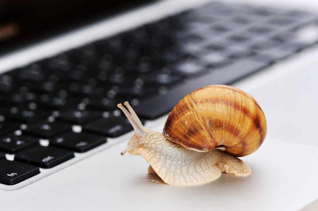 6904572 - slow connection as a snail