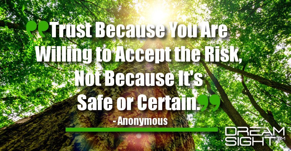 dreamight_marketing_dream_quote_trust_because_you_are_willing_to_accept_the_risk_not_because_its_safe_or_certain_anonymous