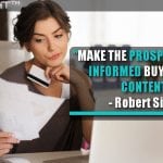 Make The Prospect A More Informed Buyer With Content