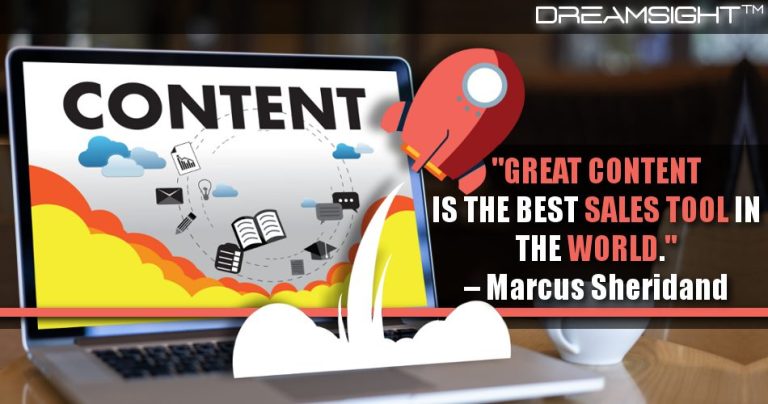 DreamSight Internet Marketing. Great Content Marketing Quotes